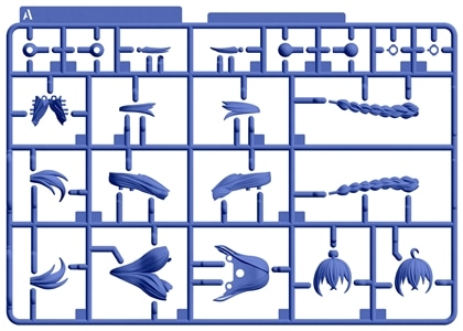 KADOKAWA PLASTIC MODEL SERIES 「無職転生2 ～異世界行ったら本気だす～」 ロキシー・ミグルディア / ロキシー・ミグルディア DX ver. Aパーツ