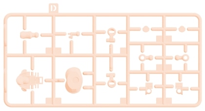 KADOKAWA PLASTIC MODEL SERIES 「無職転生2 ～異世界行ったら本気だす～」 ロキシー・ミグルディア / ロキシー・ミグルディア DX ver. Dパーツ