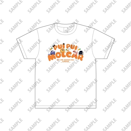 PUI PUI モルカー　アニメ化5周年コラボ　ちーの・鬱先生・最高コーラ　発泡プリントTシャツ