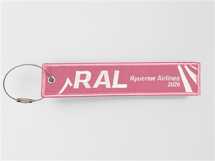 Ryucrew Airlines フライトタグ 2026 ピンク