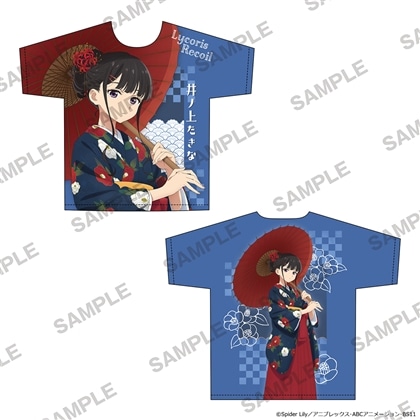 TVアニメ「リコリス・リコイル」フルグラフィックTシャツ 和モダンVer. 井ノ上たきな