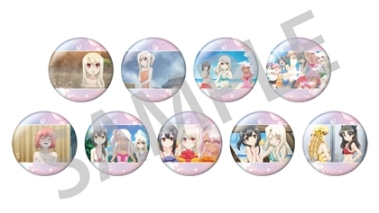 「Fate/kaleid liner プリズマ☆イリヤ」フィルムコンサート トレーディング缶バッジ ＜水着&お風呂シーンセレクション＞