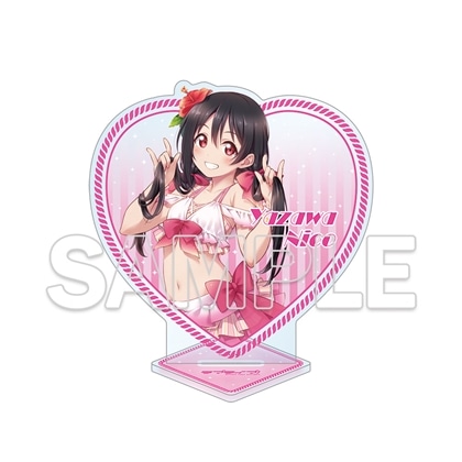 LoveLive! Days 2026年4月号『ラブライブ！』ハート型ラメ入りアクリルスタンド　矢澤にこ