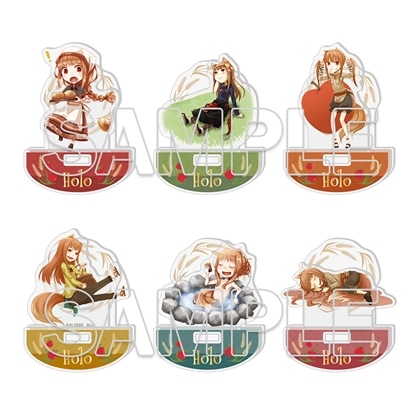 『狼と香辛料』原作20周年記念 トレーディングゆらゆらアクリルスタンド