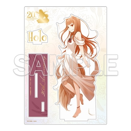 『狼と香辛料』原作20周年記念 アクリルフィギュア ホロ～Wing～