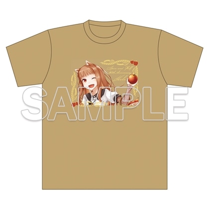 『狼と香辛料』原作20周年記念 Tシャツ おでかけver.　L