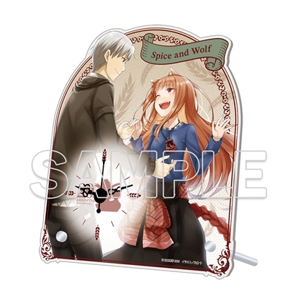 『狼と香辛料』原作20周年記念 アクリルクロック