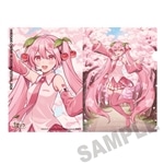 桜ミク×弘前さくらまつり2026 クリアファイル Art by ちょけ