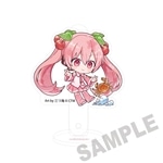 桜ミク×弘前さくらまつり2026 アクリルプロップ＆スタンド トゲクリガニ Art by 三つ海