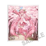 桜ミク×弘前さくらまつり2026 アクリル色紙 Art by ちょけ