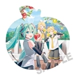 初音ミク×弘前りんご マウスパッド Art by 朝顔みのる