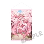 桜ミク×弘前さくらまつり2026 タペストリー Art by ちょけ