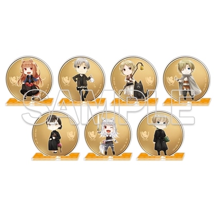 『狼と香辛料』原作20周年記念 トレーディングコイン風アクリルマスコット