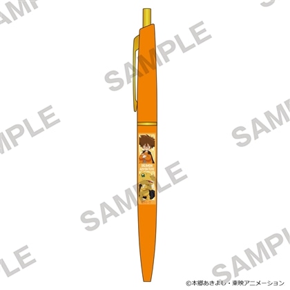 デジモンアドベンチャー ボールペン 八神太一＆アグモン