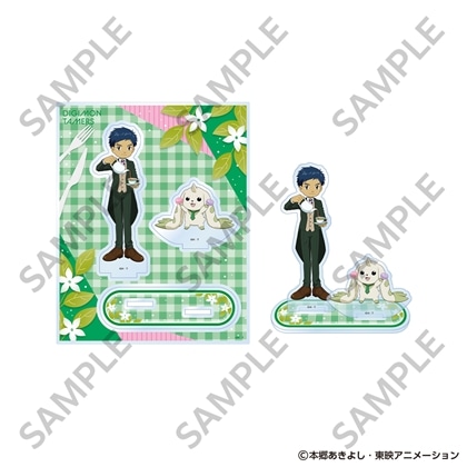 デジモンテイマーズ アクリルスタンド お茶会Ver. 李健良＆テリアモン