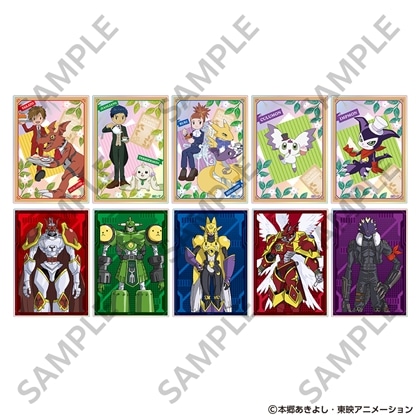 デジモンテイマーズ オーロラアクリルカード Box