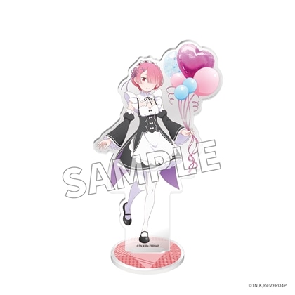 「Re:ゼロから始める異世界生活」アクリルスタンドフィギュア Flower＆Balloon ver. ラム