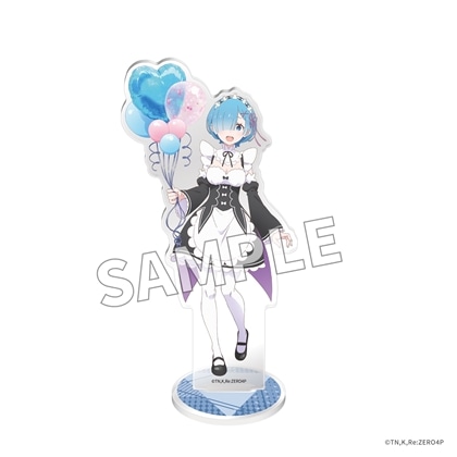 「Re:ゼロから始める異世界生活」アクリルスタンドフィギュア Flower＆Balloon ver. レム