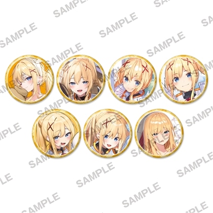 『この素晴らしい世界に祝福を！』誕生祭2026 トレーディング缶バッジ ダクネスVer.