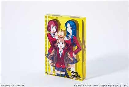 『とらドラ！』20周年記念 アクリルブロック　大河＆実乃梨＆亜美