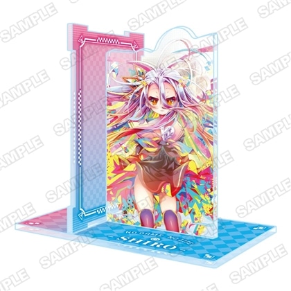 『ノーゲーム・ノーライフ』13巻発売記念アクリルブックエンド　白