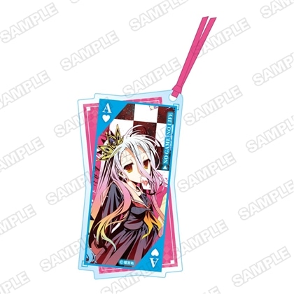 『ノーゲーム・ノーライフ』13巻発売記念アクリルブックマーカー　白