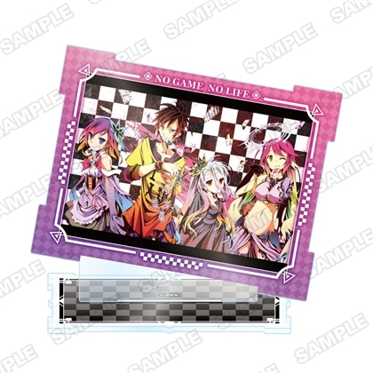 『ノーゲーム・ノーライフ』13巻発売記念アクリルスタンド　2巻口絵イラスト