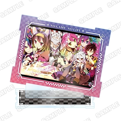 『ノーゲーム・ノーライフ』13巻発売記念アクリルスタンド　7巻口絵イラスト