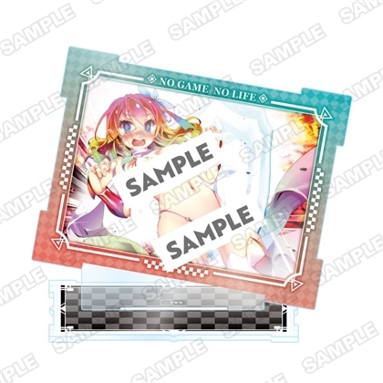 『ノーゲーム・ノーライフ』13巻発売記念アクリルスタンド　12巻口絵イラスト