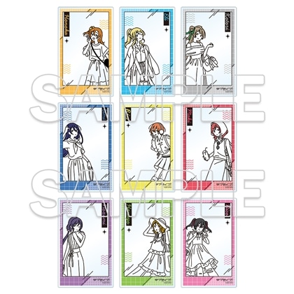 『ラブライブ！』お散歩は季節をまとって。 トレーディングアクリルカード