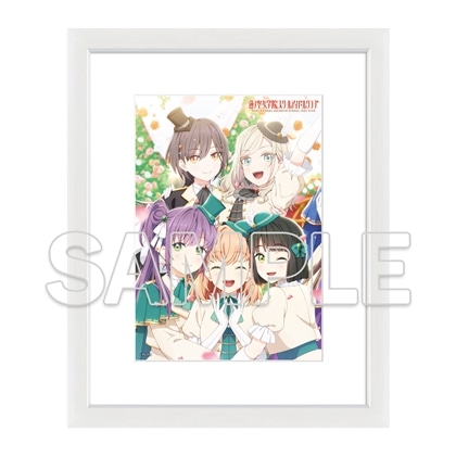 LoveLive! Days 2026年6月号 『ラブライブ！蓮ノ空女学院スクールアイドルクラブ』A5キャラファイングラフ 花帆＆梢＆吟子＆セラス＆泉