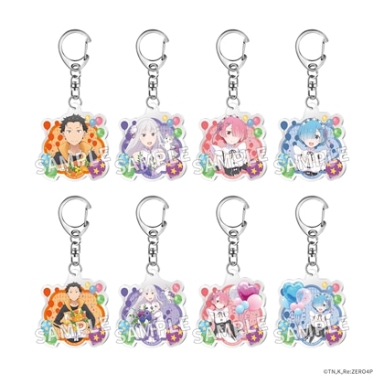 「Re:ゼロから始める異世界生活」トレーディングアクリルキーホルダー Flower＆Balloon ver. BOX