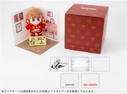 ヘアピンまみれ　ぬいぐるみレプリカ＋アクリルジオラマセット（直筆サイン入りメタルカード付きコレクターズボックス）