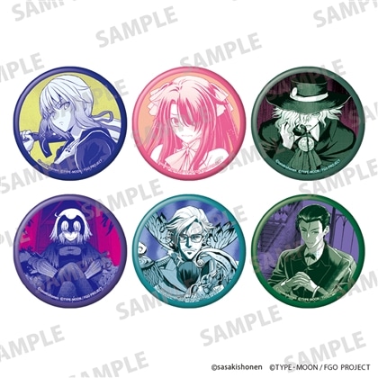 「Fate/Grand Order -Epic of Remnant- 亜種特異点I 悪性隔絶魔境 新宿 新宿幻霊事件」トレーディング缶バッジ pack