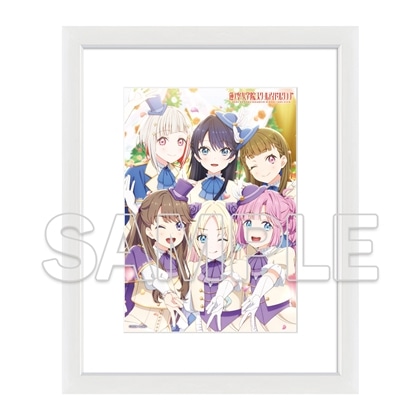LoveLive! Days 2026年7月号『ラブライブ！蓮ノ空女学院スクールアイドルクラブ』A5キャラファイングラフ さやか＆綴理＆瑠璃乃＆慈＆小鈴＆姫芽