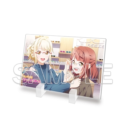 LoveLive! Days 2026年7月号『ラブライブ！虹ヶ咲学園スクールアイドル同好会』ミニアクリルプレート 歩夢＆愛