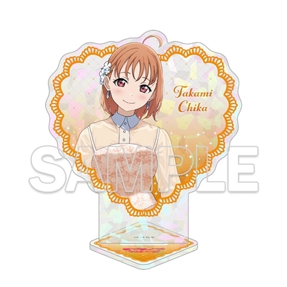 LoveLive! Days 2026年7月号『ラブライブ！サンシャイン!!』ハート型アクリルスタンド Aqours　千歌