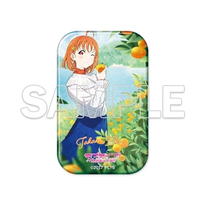 LoveLive! Days 2026年7月号『ラブライブ！サンシャイン!!』スクエア缶バッジ Aqours　千歌