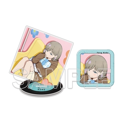 【会場先行】『ラブライブ！スーパースター!!』ましかくアクリルプレート＆缶バッジセット ～Behind the ”Aspire”～　唐 可可