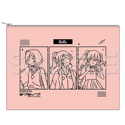 『ラブライブ！』お散歩は季節をまとって。 キャンバスポーチ　BiBi