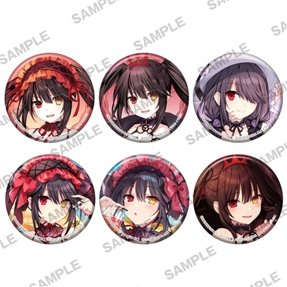 『デート・ア・ライブ』トレーディングホログラム缶バッジ ～狂三がいっぱい～　ファンタジア・リビルドVer.　Pack
