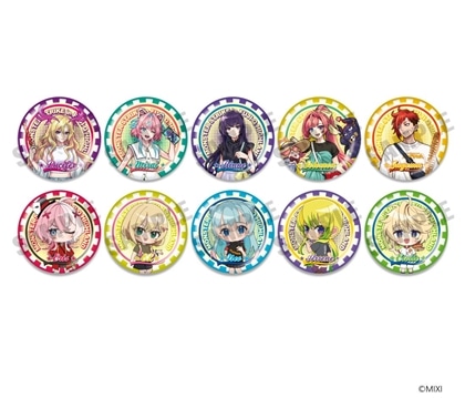 モンスターストライク きらきら缶バッジコレクション 富士急ハイランドver. Pack