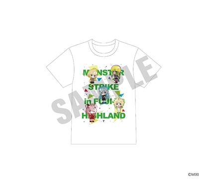 モンスターストライク Tシャツ 富士急ハイランドver. 白