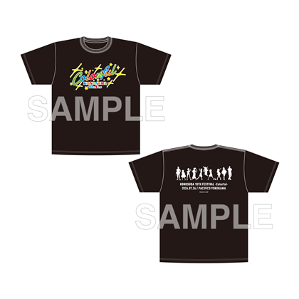 アニメ「この素晴らしい世界に祝福を！」Tシャツ Colorful ver. XL