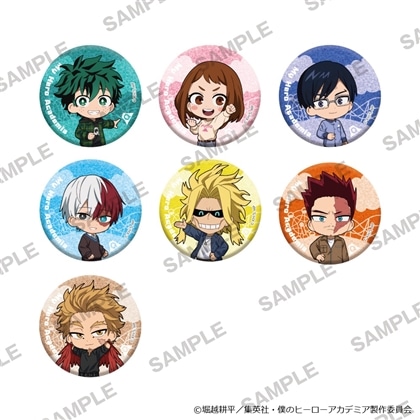 僕のヒーローアカデミア にいてんごきらきら缶バッジコレクション 富士急コラボver. vol.1 Pack