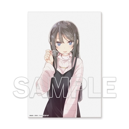 キャラファインボード　「青春ブタ野郎」シリーズ 桜島麻衣