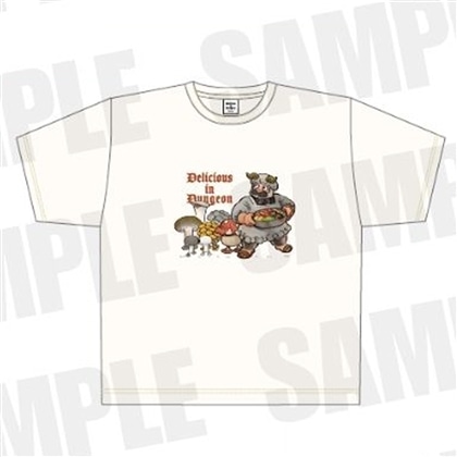 「公式レシピブック おうちで作れるダンジョン飯」九井諒子描き下ろし　Tシャツ（センシ）