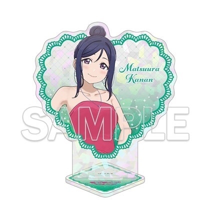 LoveLive! Days 2026年8月号『ラブライブ！サンシャイン!!』ハート型アクリルスタンド Aqours　果南