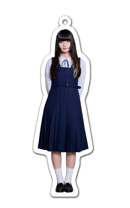 「きゅるりんってしてみて 5th Anniversary Photobook カワイイ・リアリズム」アクリルキーホルダー（環やね・制服衣装）