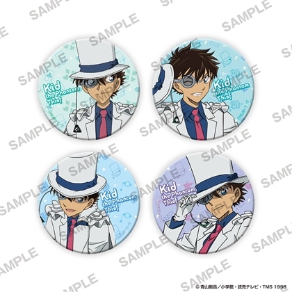 「名探偵コナン」缶バッジ＋ 怪盗キッドコレクション　BOX
